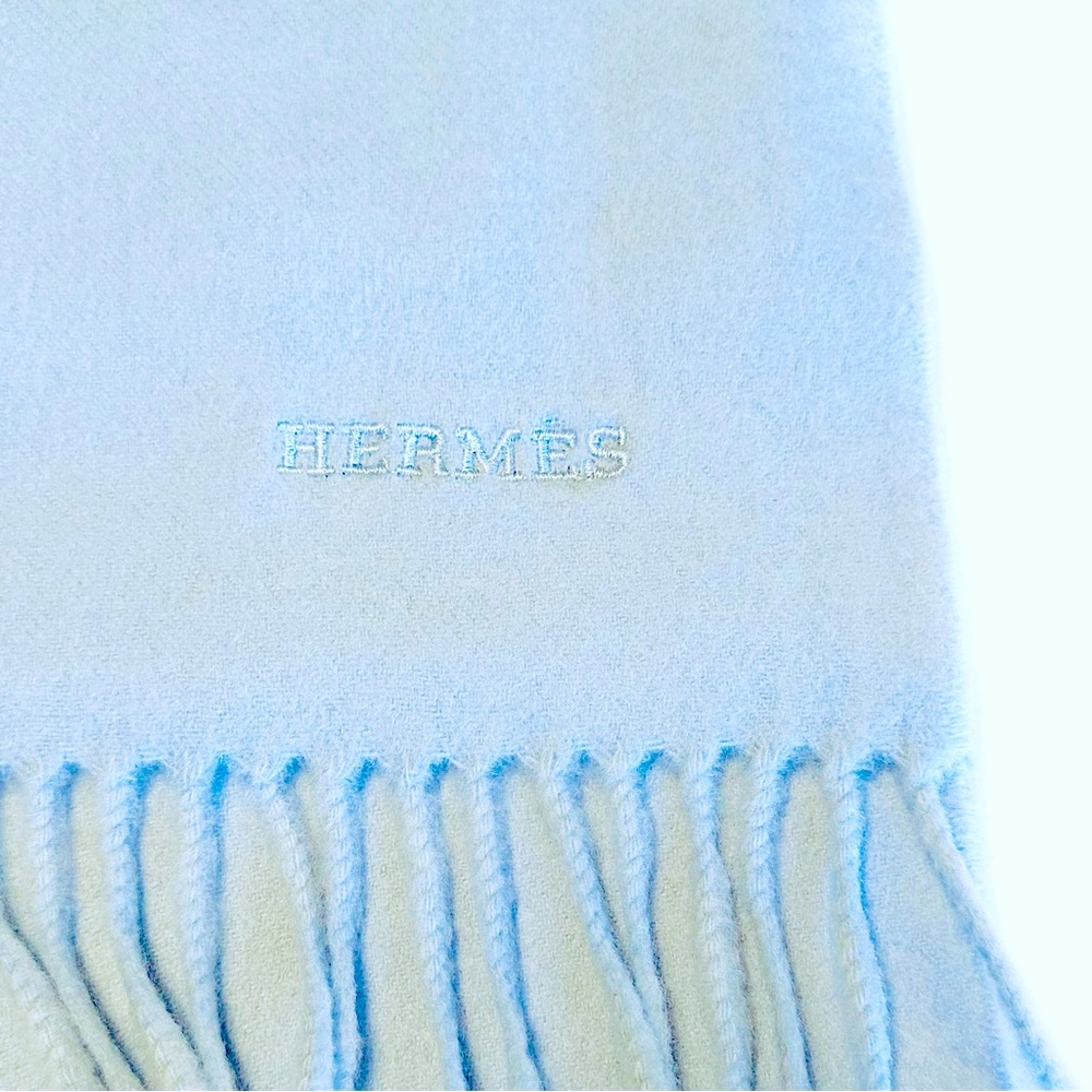 Hermes Broderie Woven Cashmere Stole